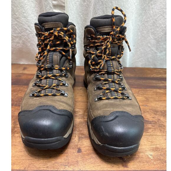 Men's Ariat Endeavor 6" Waterproof Carbon Toe Work Boot Size 10.5 EE Wide Width - Picture 3 of 10